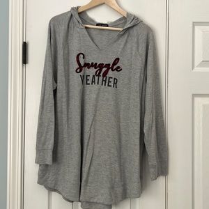 Hoodie tunic light weight 22/24